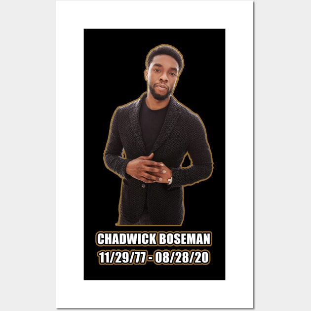 Chadwick Boseman - Black Panther Wall Art by KOPY KAT